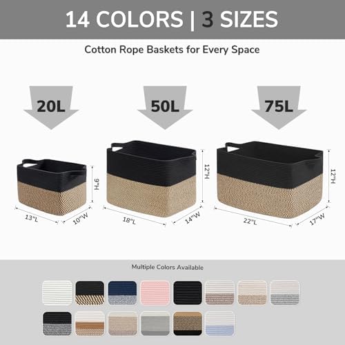 Goodpick 50L Large Woven Storage Basket - Image 6