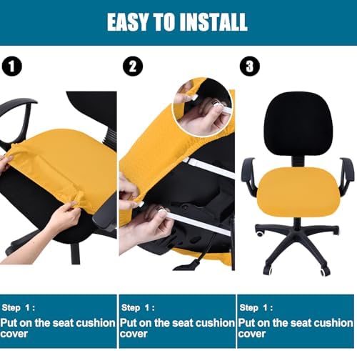 Smiry Office Computer Chair Seat Covers - Image 7