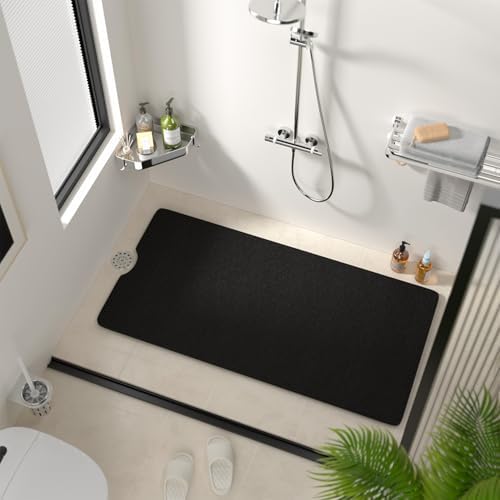 HITSLAM Non Slip Bathtub Mat 40 x 20 Inch, Extra Long Bath Mat - Image 3