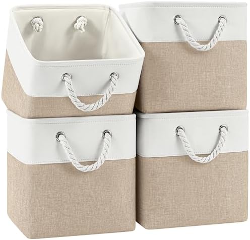 Patvingot 11-Inch Fabric Cube Storage Bins by Patvingot