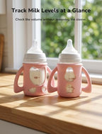 2-Pack Silicone Sleeves for Pigeon Glass Nursing Bottle 8.1 oz - Image 6