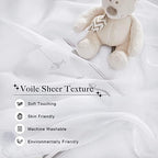 NICETOWN Kids Bed Canopy for Nursery - Image 4
