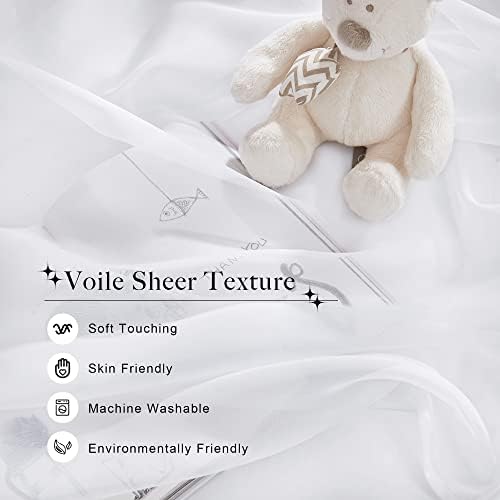 NICETOWN Kids Bed Canopy for Nursery - Image 4