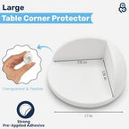 Baby Proof Me 12 Large Table Corner Protectors - Image 2