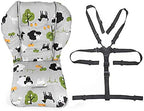 twoworld Baby High Chair Seat Cushion Liner Mat Pad Cover Resistant and High by twoworld