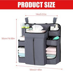 Diaper Organizer for Cribs And Changing Table, Hanging Diaper Caddy - Image 6