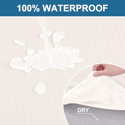 Smiry Waterproof Seat Covers for Dining Room Chairs - Image 3