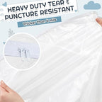 Colingmill 1 Pcs Crib Mattress Storage Bag, 4+ Mil Clear Waterproof Plastic - Image 3