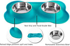 Hubulk Pet Dog Bowls 2 Stainless Steel Dog Bowl - Image 3