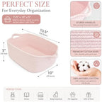 XUANGUO Medium Woven Cotton Rope Storage Basket - Image 3
