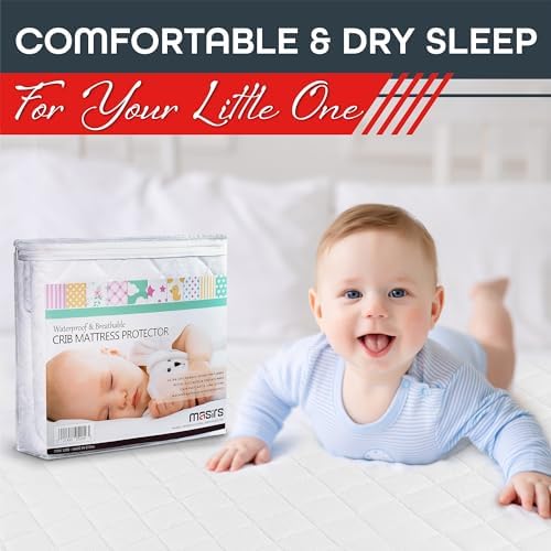 Masirs Crib Mattress Protector Cover - Image 6