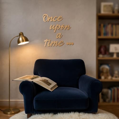 Once Upon a Time Sign Nursery Decor Wood Sign - Image 7
