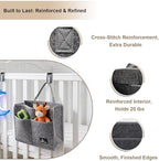 Stair Handrail Caddy Bag for Staircase, Balustrade & Crib Rail, Felt Removable - Image 3