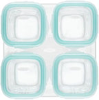 OXO Tot Glass Baby Blocks Food Storage Containers, 4 oz - Image 4
