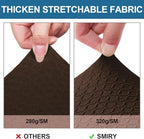 Smiry Waterproof Seat Covers for Dining Room Chairs - Image 4