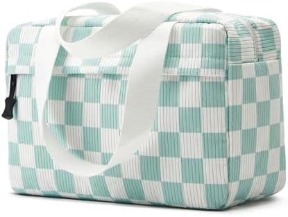 Large Makeup Bag for Women Corduroy Cosmetic bag Make up Bags Zipper Pouch by Unknown