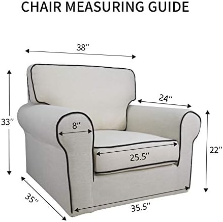 PureFit 100% Waterproof Chair Couch Cover Slipcovers - Image 6