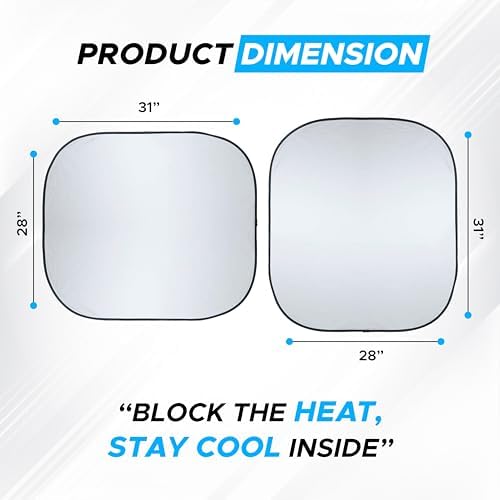 Autovir Car Windshield Sun Shade Foldable | Front Windshield Shade - Image 5