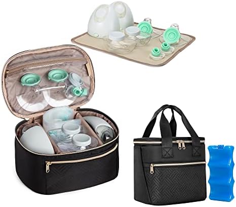 Fasrom Wearable Breast Pump Carrying Case Bundle by Fasrom