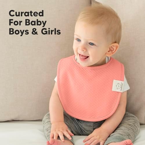 KeaBabies 8-Pack Baby Bibs for Drooling and Teething - Image 6