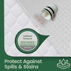 SafeRest Sleepure Waterproof Mattress Protector Full Size - Image 2