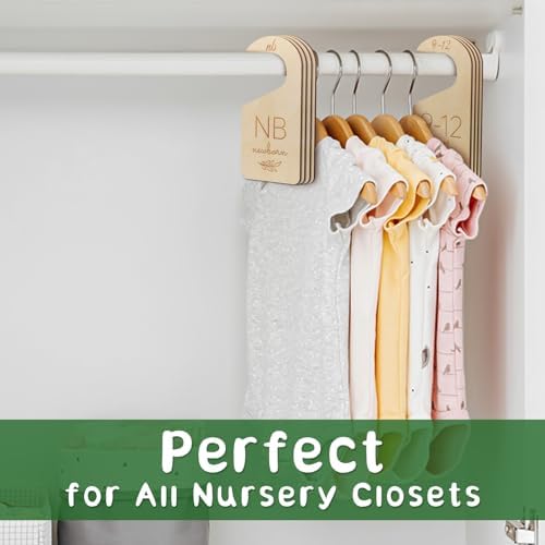 Wooden Double-Sided Baby Closet Dividers - Image 6