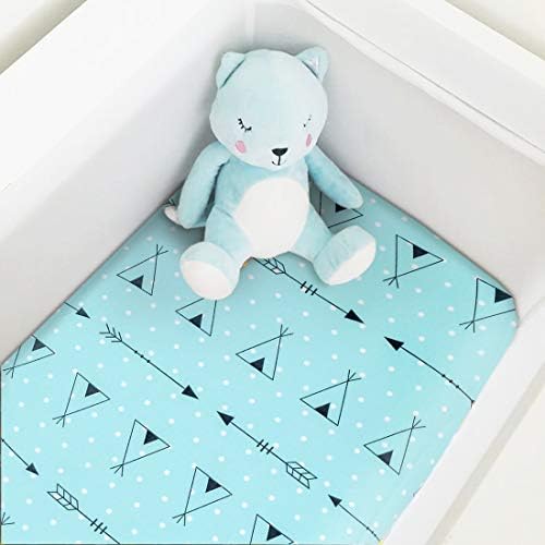 Stretchy Bassinet Sheet Set BROLEX 2 Pack Snug Fitted Cradle Fitted Sheets - Image 4