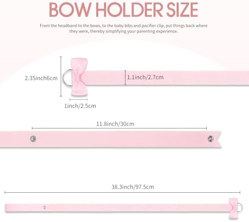 POVETIRE 6PCS Bow Holder Bows Organizer - Image 4