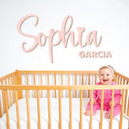 Personalized Wooden Name Sign for Nursery by Spricoz
