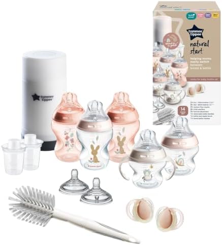 Tommee Tippee Natural Start Bottle, Warmer & Pacifier Set by TommeeTippee