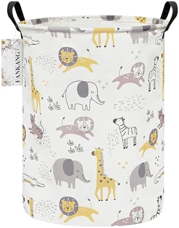 Storage Bin Foldable Nursery Organizer Basket Lovely Animal by FANKANGStorageBasket
