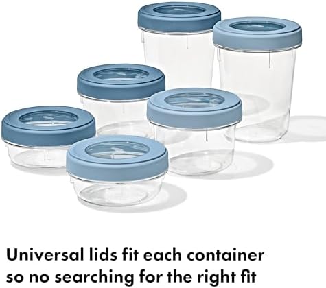 OXO Good Grips Twist & Stack Container – 20 oz – 2 Pack - Image 4