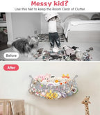 Stuffed Animal Net Hammock, Save Space Eliminate Clutter - Image 2