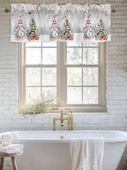 Vandarllin Christmas Gnome Valance Curtains - Image 6
