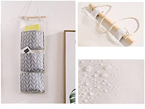 Over The Door Closet Organizer, 2 Packs Waterproof Wall Hanging Storage Bags - Image 2