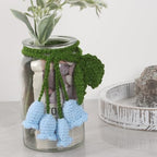 2 Pack Boho Handmade Flower Curtain Tiebacks Curtain Holdbacks - Image 5