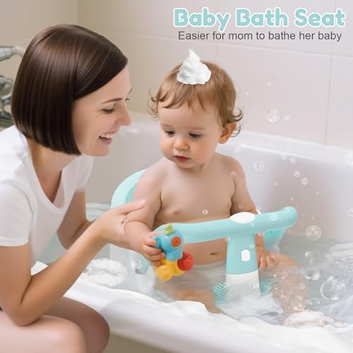 Baby Bath Seat for Babies 6 Months & Up Sitting Up - Image 2
