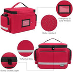 LEFOR·Z Small Medical Bag, First Aid Bag Empty, Home Health Nurse Bag - Image 5