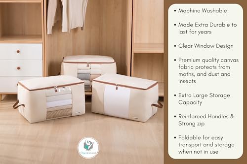 Chaos Cleared Canvas Storage Bags Designer Organizer - Image 7