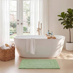 GRANNY SAYS Sage Green Bathroom Rug 20" x 32", Non-Slip Bath Mat - Image 2