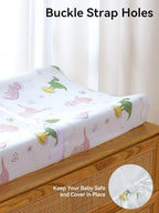 TILLYOU Changing Pad Cover Set in Soft Jersey Material - Image 4