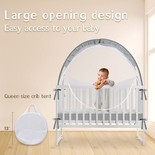 Crib Tent to Keep Baby from Climbing Out - Image 4