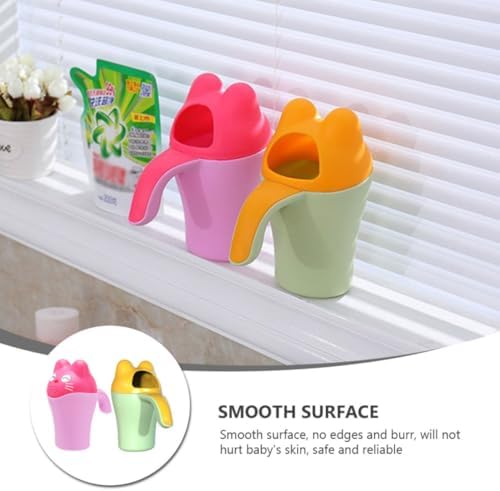 2pcs Shampoo Rinse Cup Pp TPE Shower Bath Rinser - Image 3