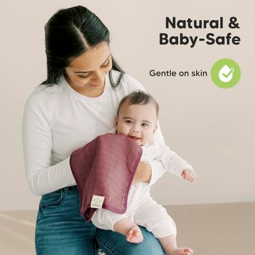 KeaBabies Cotton Muslin Burp Cloths Baby Boy - Image 5