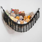 Amdermi Stuffed Animal Hammock Corner Hanging Net by Amdermi