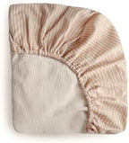 mushie Extra Soft Muslin Fitted MINI Crib Sheet | 24"x 38" by mushie