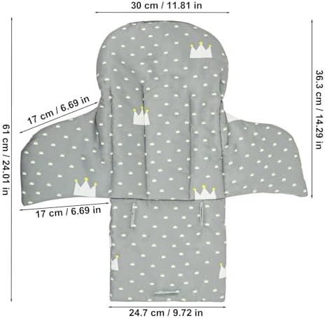 for IKEA High Chair Cushion, Cotton Non-Slip - Image 6