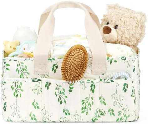 BuyCard Baby Diaper Caddy Organizer, Cream by BuyCard