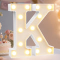 Pooqla LED Marquee Letter Lights Sign, Light Up Alphabet Letter by Pooqla