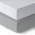 Dreamology Crib Size Sheets, 100% Cotton Crib Sheets Fitted by DREAMOLOGY